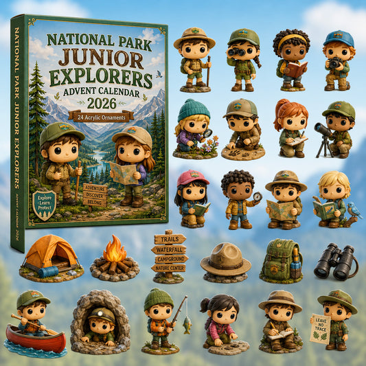 National Park Junior Explorers Advent Calendar 2026 - 24-Day Festive Countdown