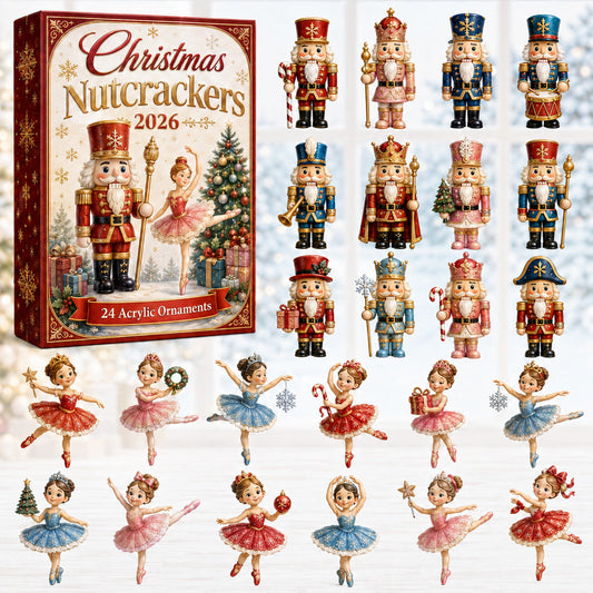Nutcrackers & Ballerinas Advent Calendar 2026 - 24-Day Festive Countdown