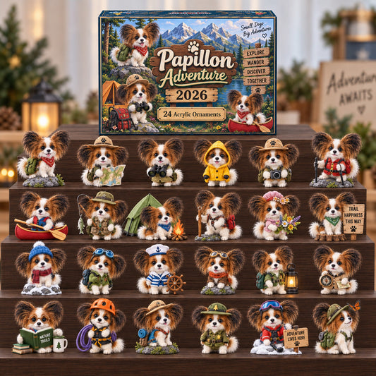 Papillon Adventure Advent Calendar 2026 - 24-Day Festive Countdown