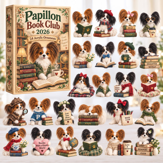 Papillon Book Club Advent Calendar 2026 - 24-Day Festive Countdown