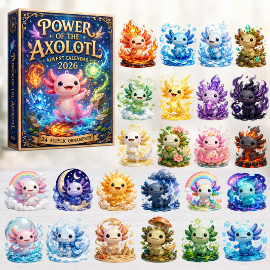 Power Of The Axolotl Advent Calendar 2026 - 24-Day Festive Countdown