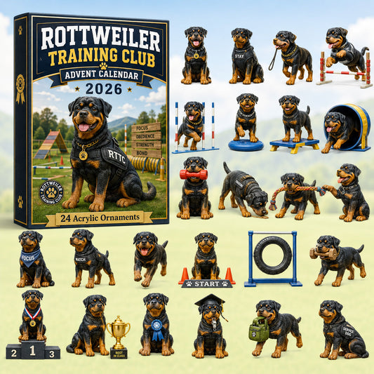 Rottweiler Training Club Advent Calendar 2026 - 24-Day Festive Countdown