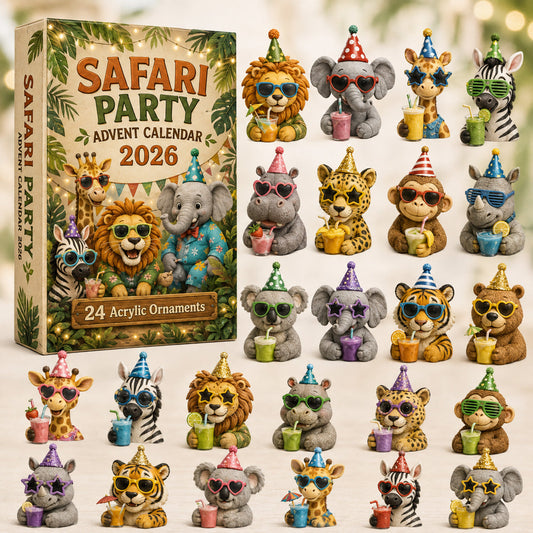 Safari Party Advent Calendar 2026 - 24-Day Festive Countdown