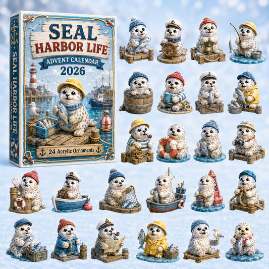 Seal Harbor Life Advent Calendar 2026 - 24-Day Festive Countdown