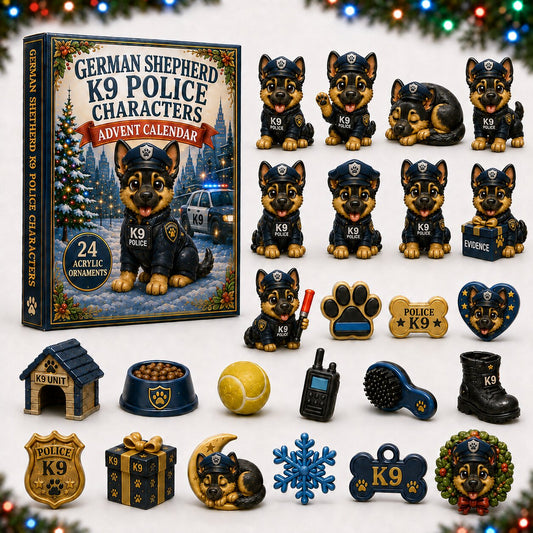 Shepherd Police Advent Calendar 2026 - 24-Day Festive Countdown