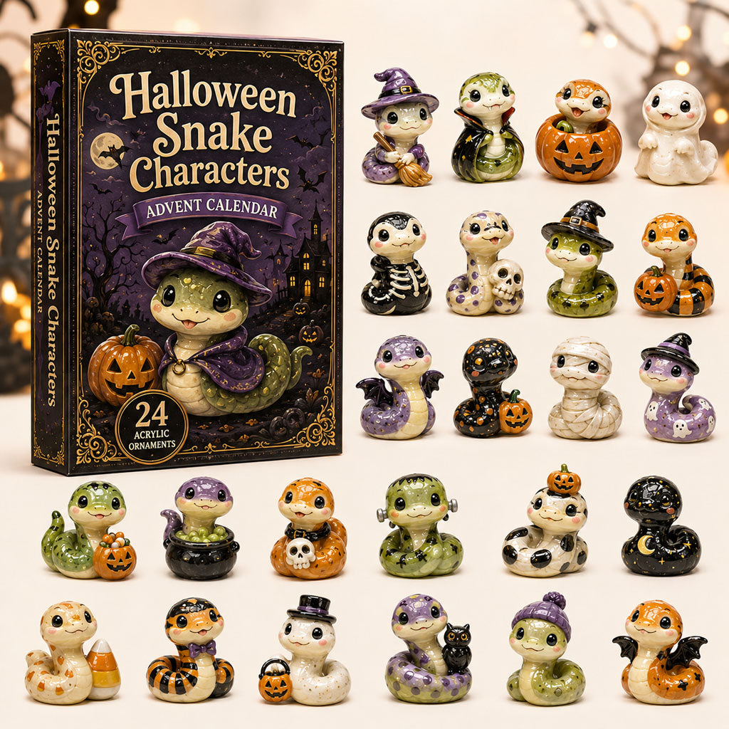 Spooky Snake Advent Calendar 2026 - 24-Day Festive Countdown