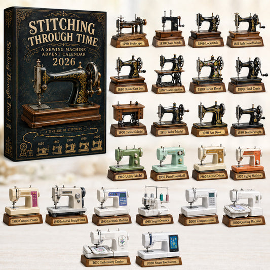Stitching Through Time Advent Calendar 2026 - 24-Day Festive Countdown