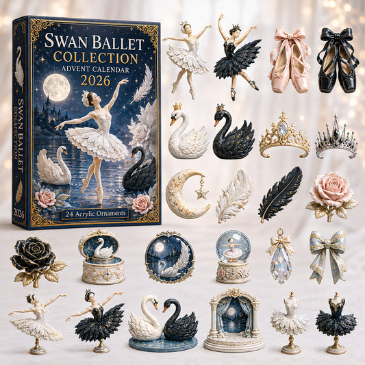 Swan Ballet Collection Advent Calendar 2026 - 24-Day Festive Countdown