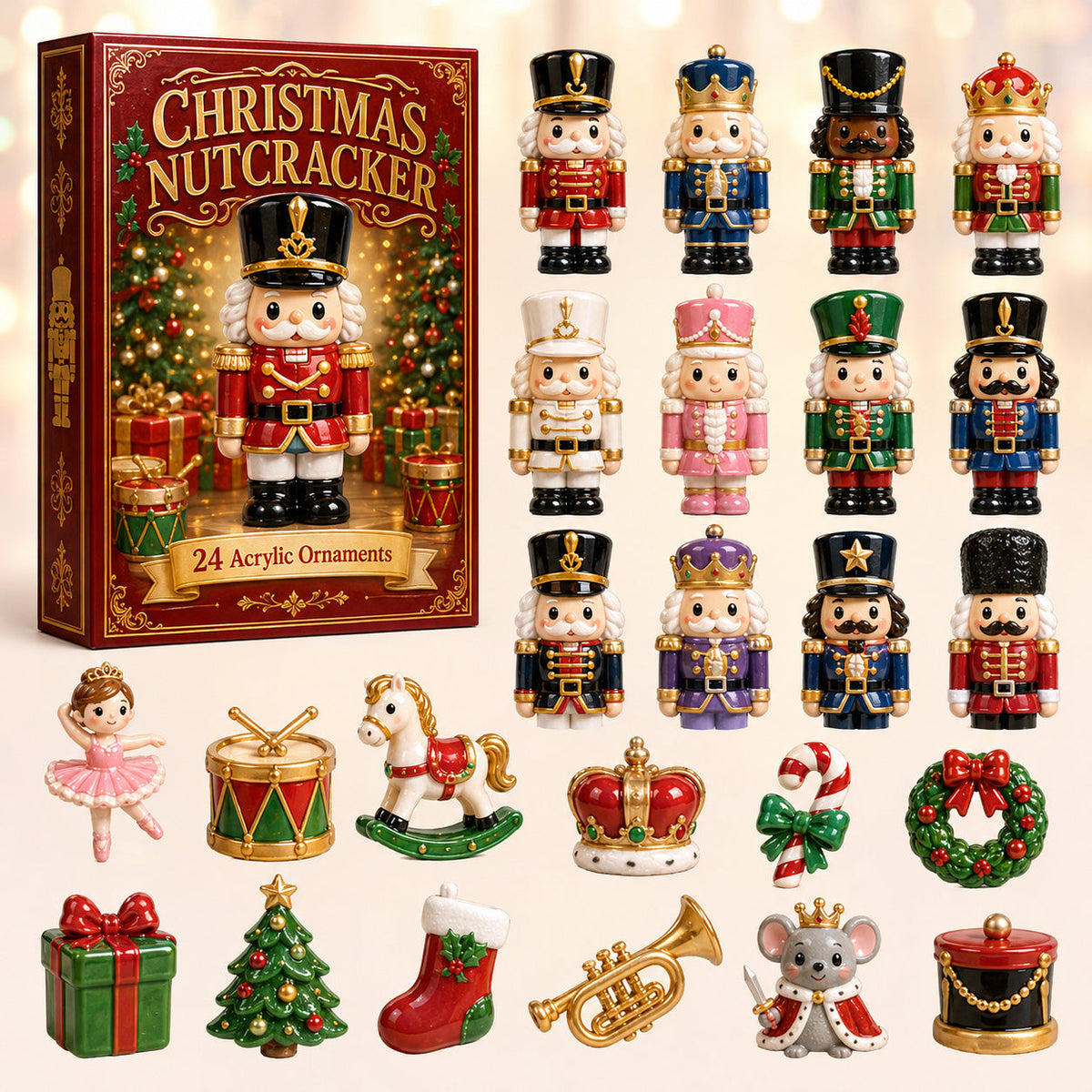 The Christmas Nutcracker Advent Calendar 2026 - 24-Day Festive Countdown