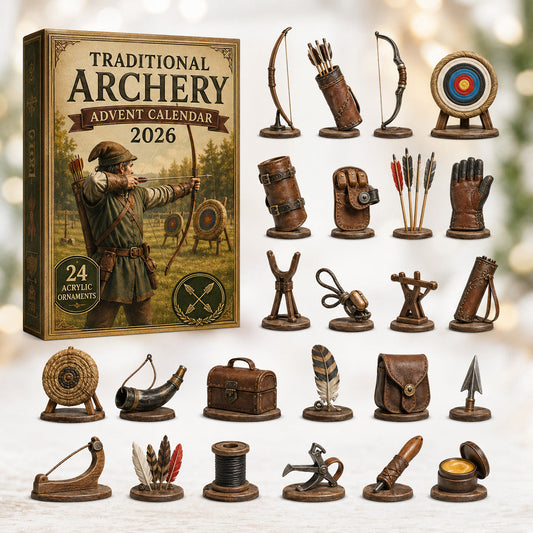 Traditional Archery Advent Calendar 2026 - 24-Day Festive Countdown