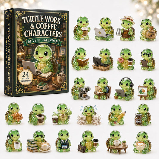 Turtle Office Advent Calendar 2026 - 24-Day Festive Countdown