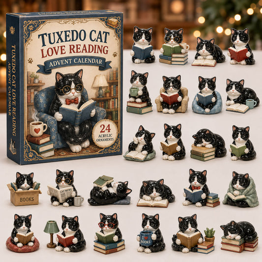 Tuxedo Cats Advent Calendar 2026 - 24-Day Festive Countdown