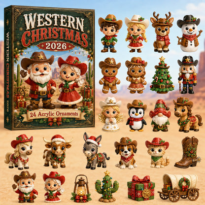 Western Christmas Advent Calendar 2026 - 24-Day Festive Countdown