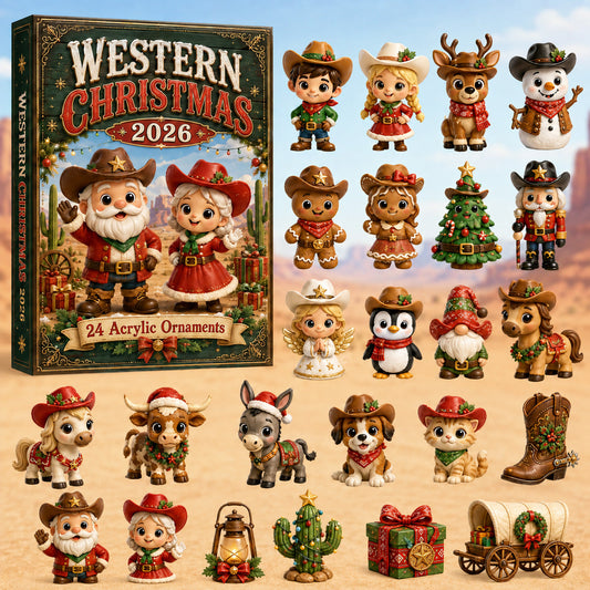 Western Christmas Advent Calendar 2026 - 24-Day Festive Countdown