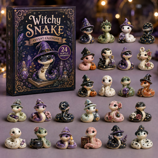 Witchy Snake Advent Calendar 2026 - 24-Day Festive Countdown