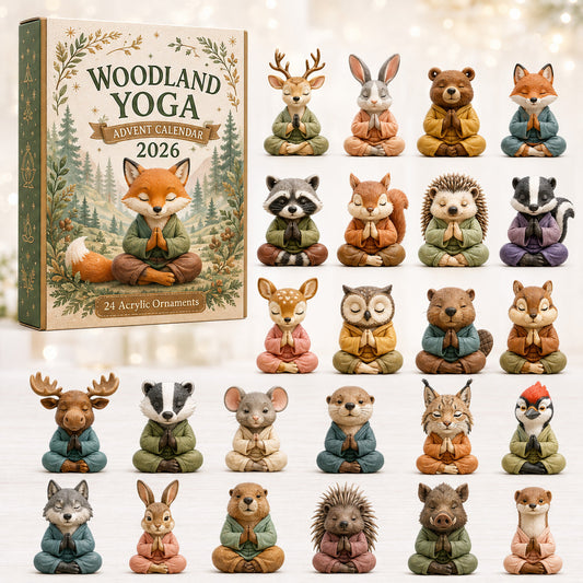 Woodland Yoga Advent Calendar 2026 - 24-Day Festive Countdown
