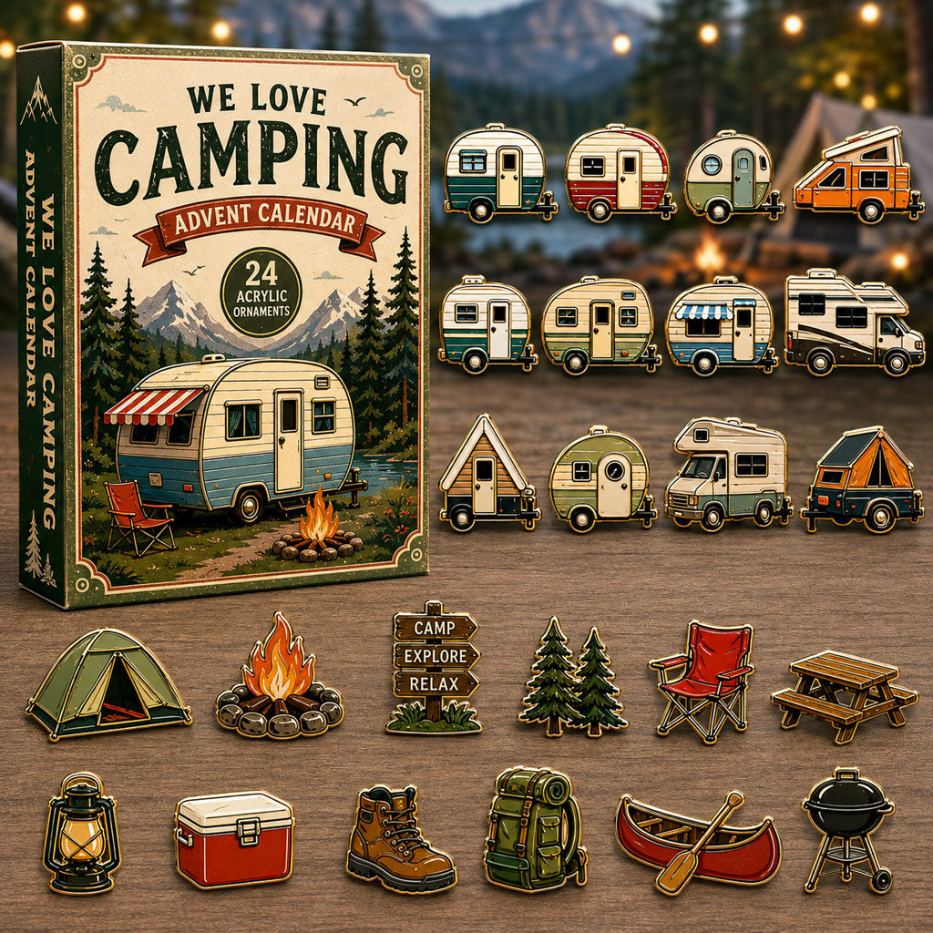 Cozy Camp Advent Calendar 2026 - 24-Day Festive Countdown