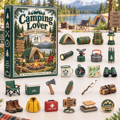 Camping Lover Advent Calendar 2026 - 24-Day Festive Countdown