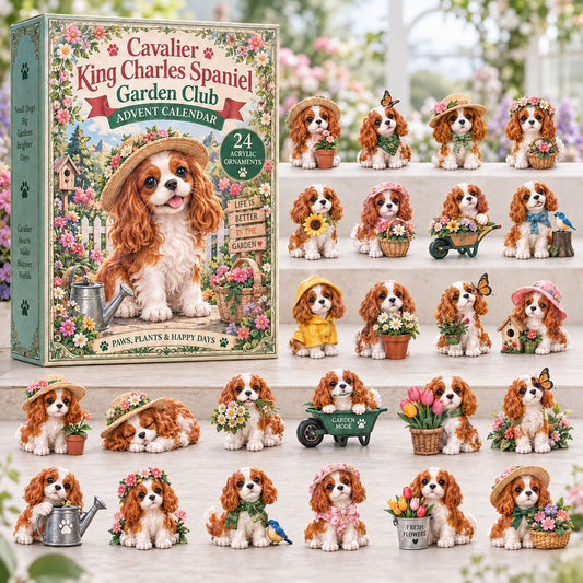 Cavalier Garden Club Advent Calendar 2026 - 24-Day Festive Countdown