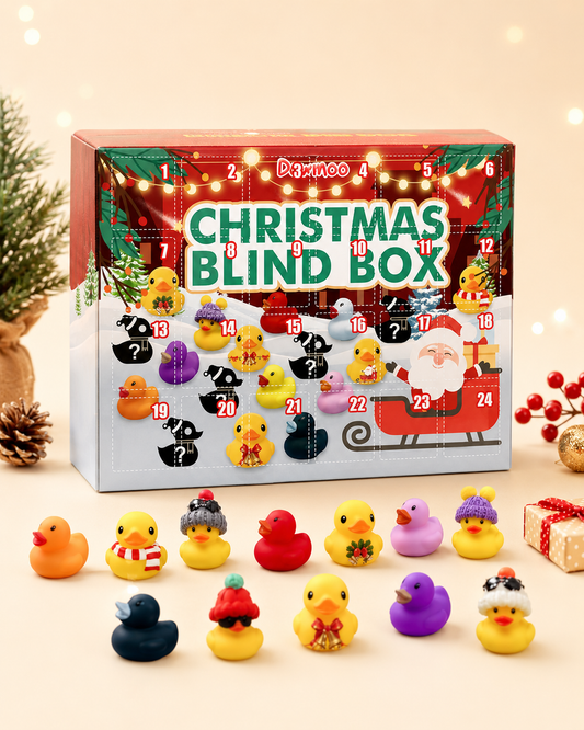 Advent Calendar 2026-Christmas Duck Toy Advent Calendar
