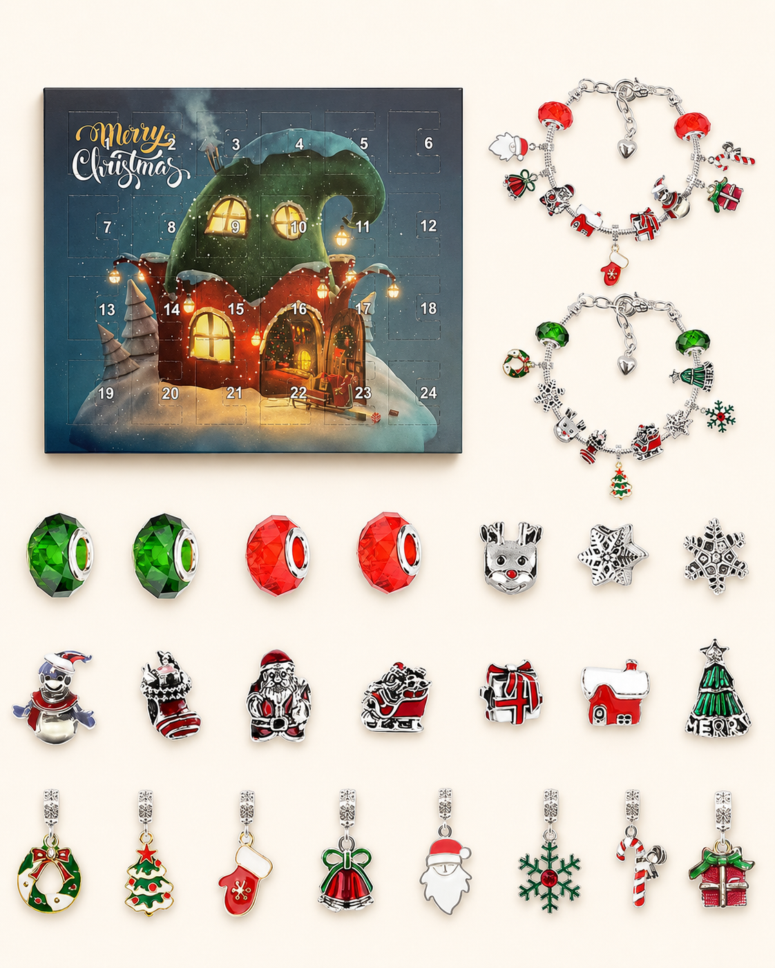 Advent Calendar 2026-DIY Bracelet Jewelry Set