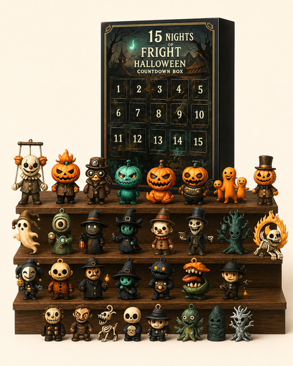 Advent Calendar 2026-Halloween 31 Nights of Fright Figure Advent Calendar