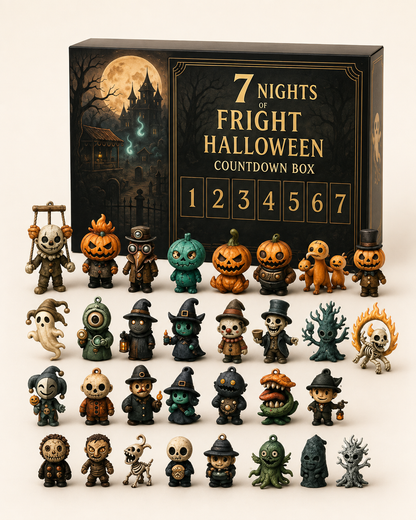 Advent Calendar 2026-Halloween 31 Nights of Fright Figure Advent Calendar