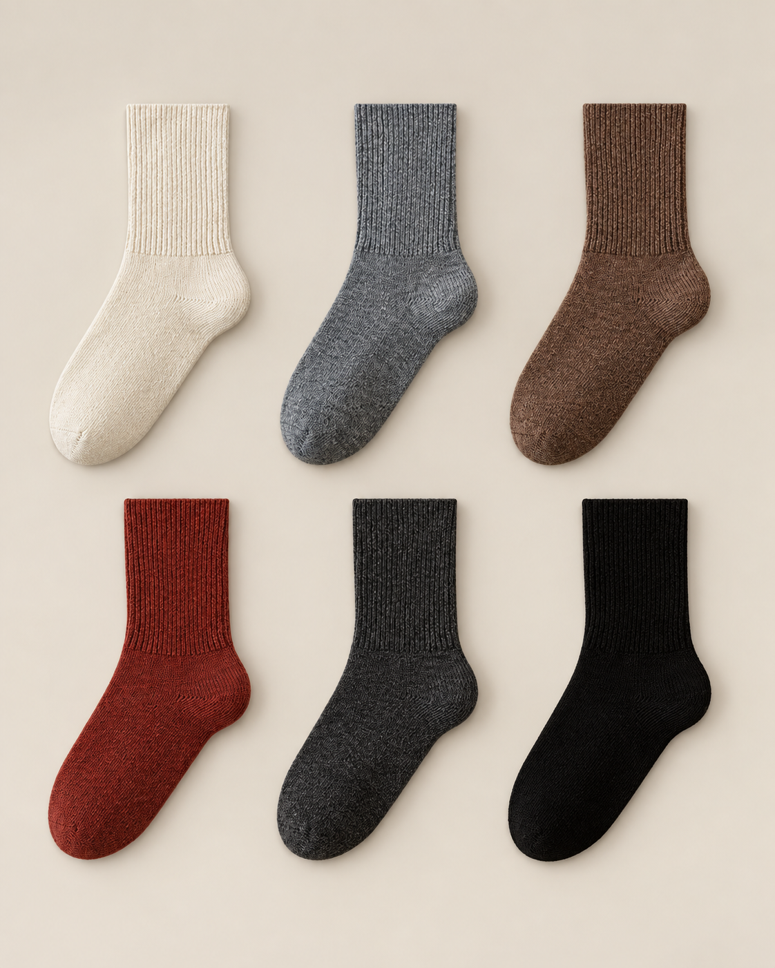 Merino pure wool socks