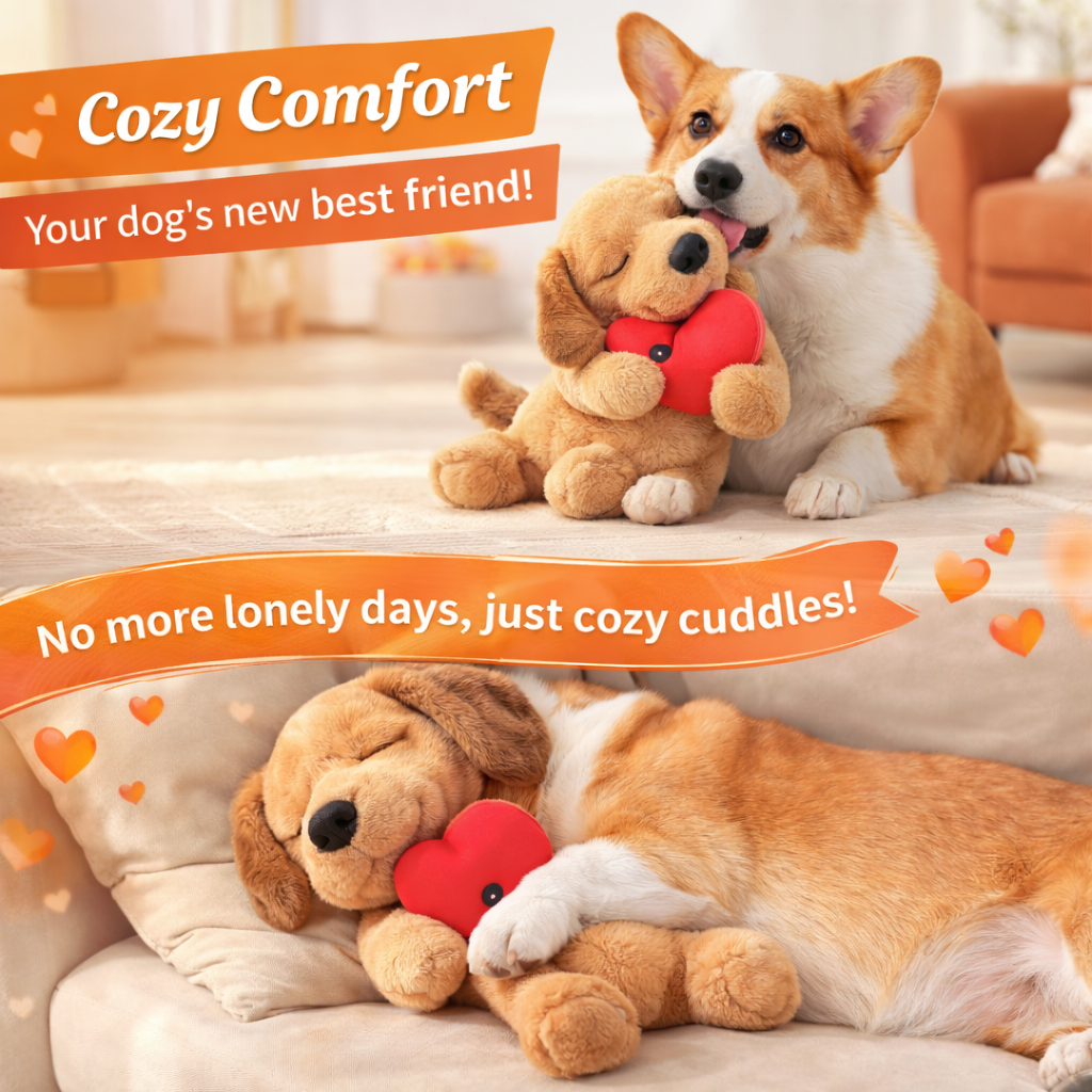 Heartbeat Puppy Plush Toy