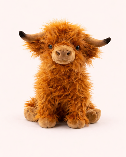 Hairy Highland Cow Plush Toy