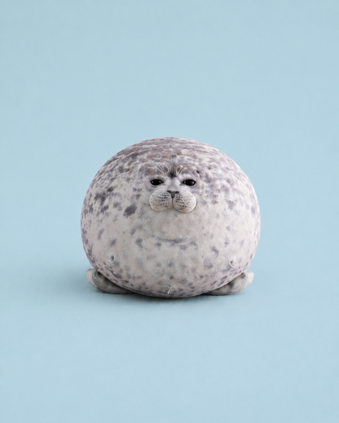 Angry Blob Seal Pillow 3D Plush Toy