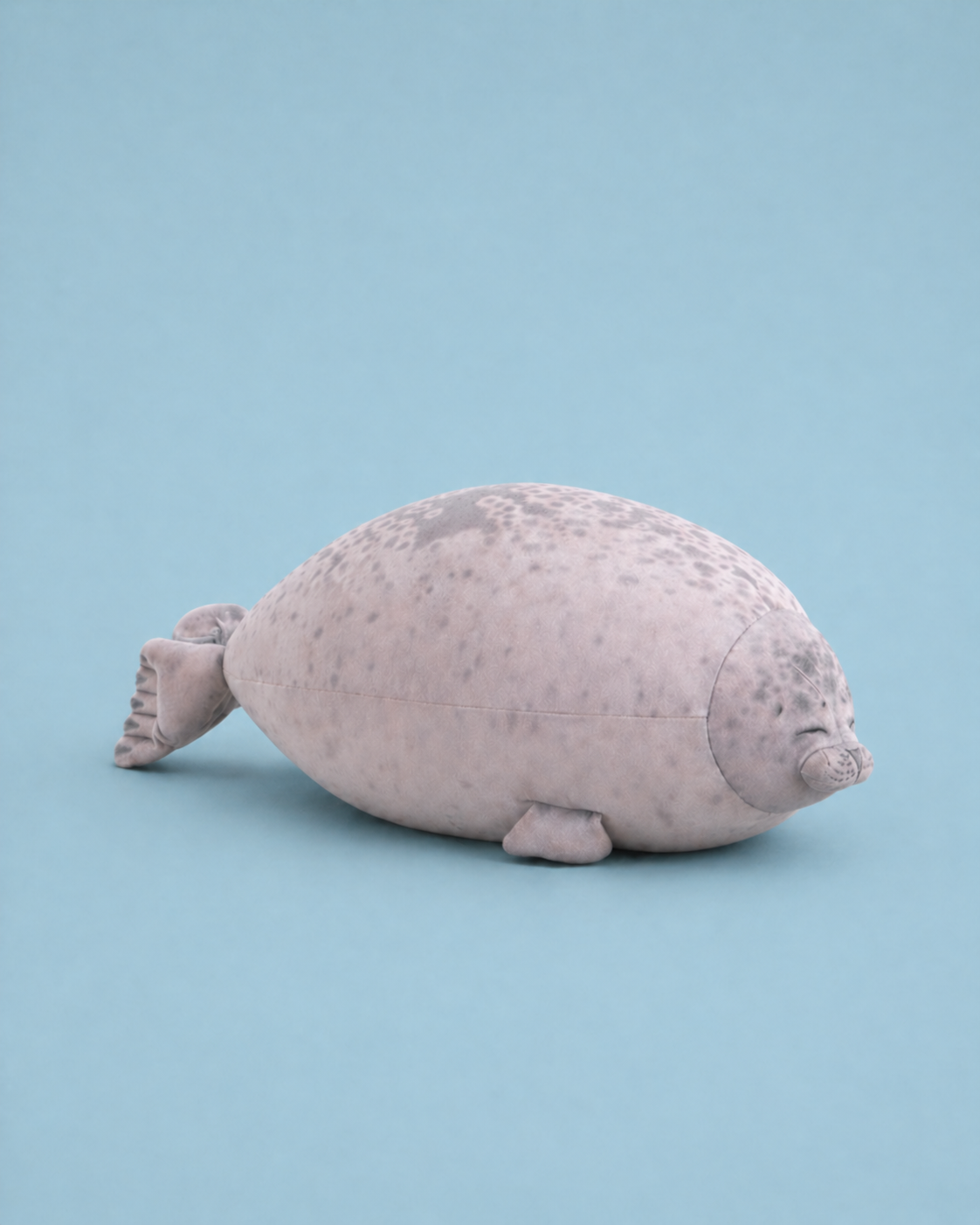 Angry Blob Seal Pillow 3D Plush Toy