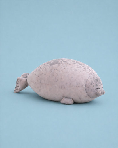 Angry Blob Seal Pillow 3D Plush Toy