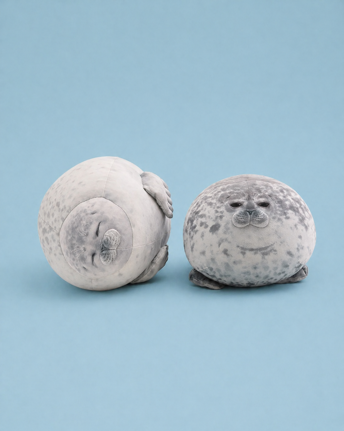 Angry Blob Seal Pillow 3D Plush Toy