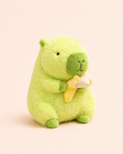 Fluffy Capybara Plush Toy