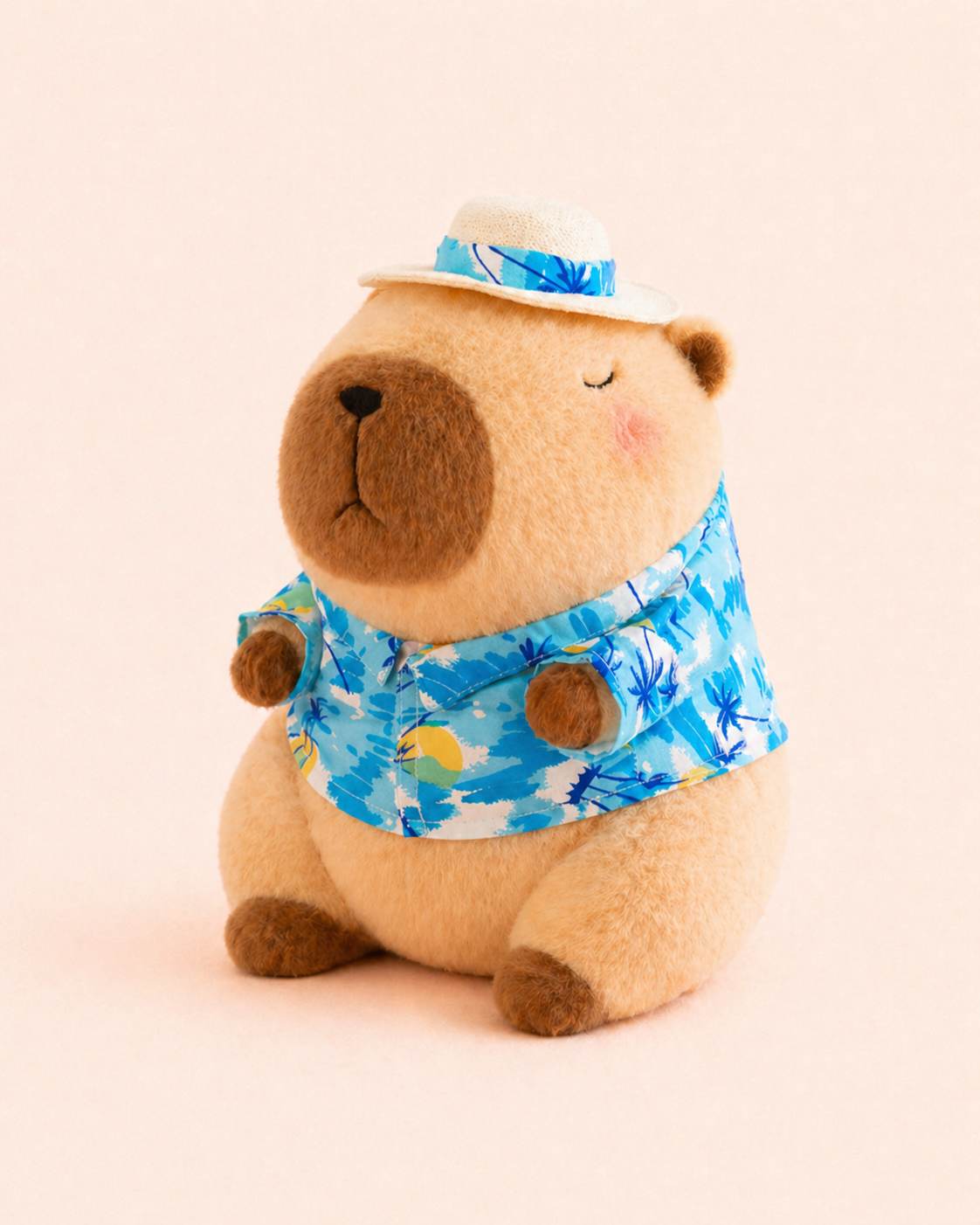 Fluffy Capybara Plush Toy