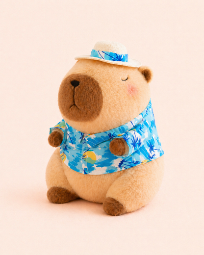 Fluffy Capybara Plush Toy