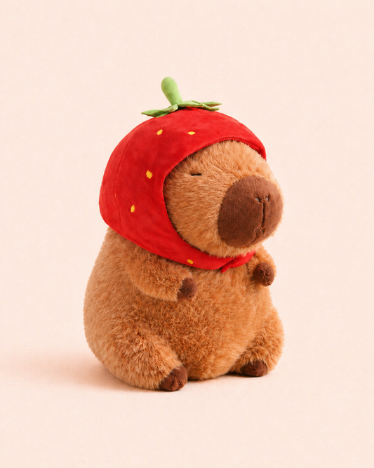 Fluffy Capybara Plush Toy
