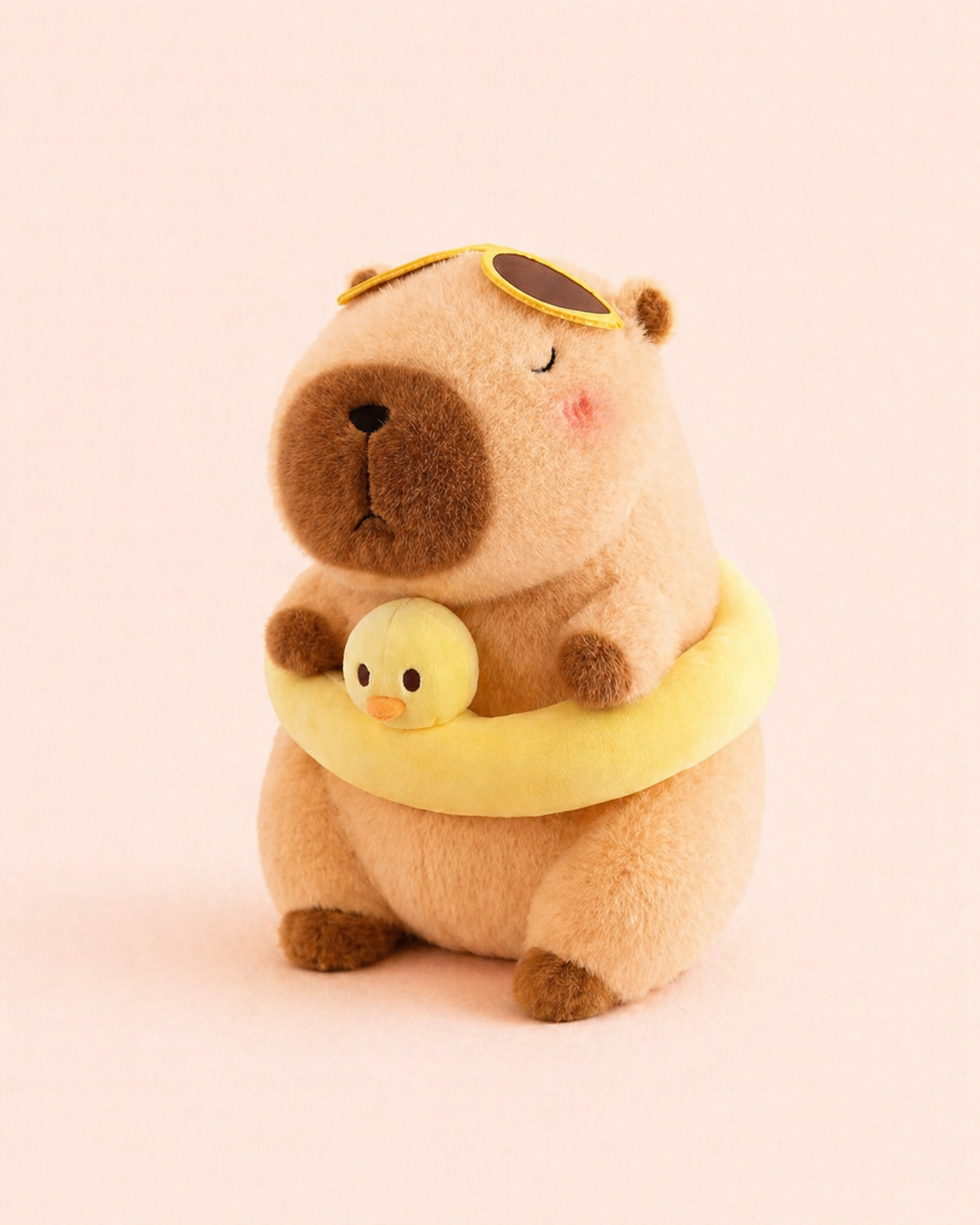 Fluffy Capybara Plush Toy