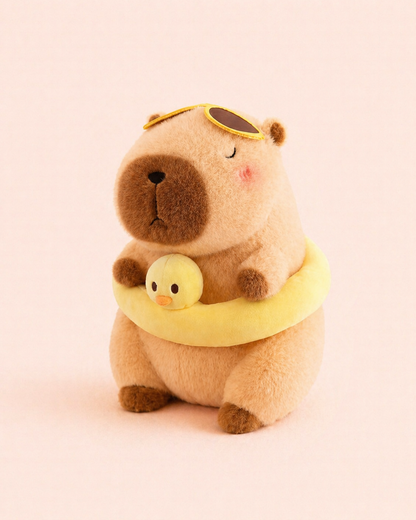 Fluffy Capybara Plush Toy