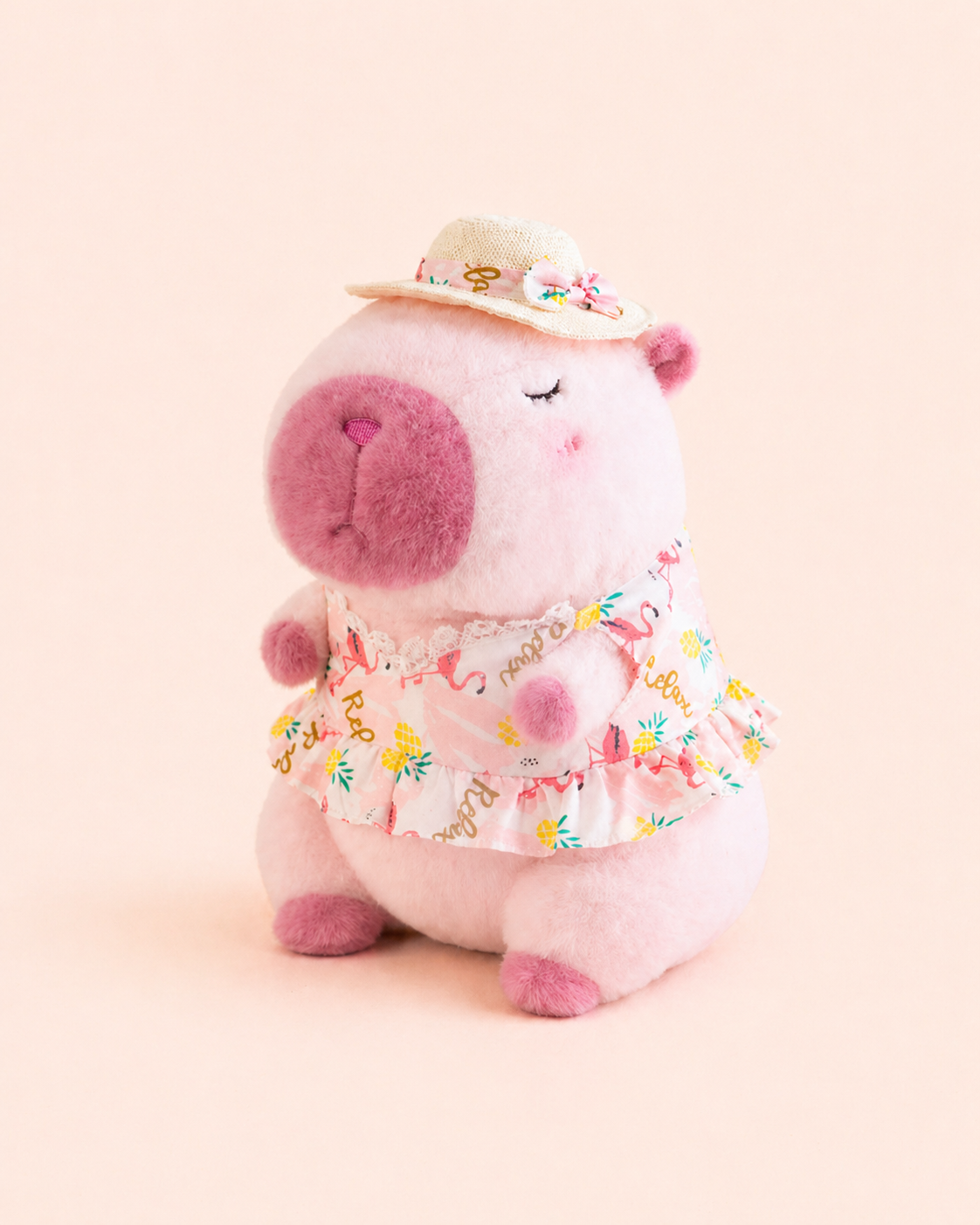 Fluffy Capybara Plush Toy