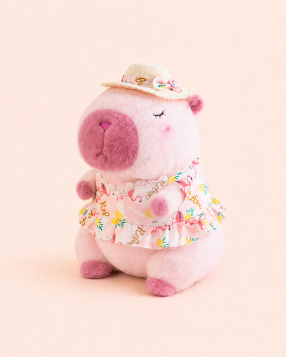 Fluffy Capybara Plush Toy