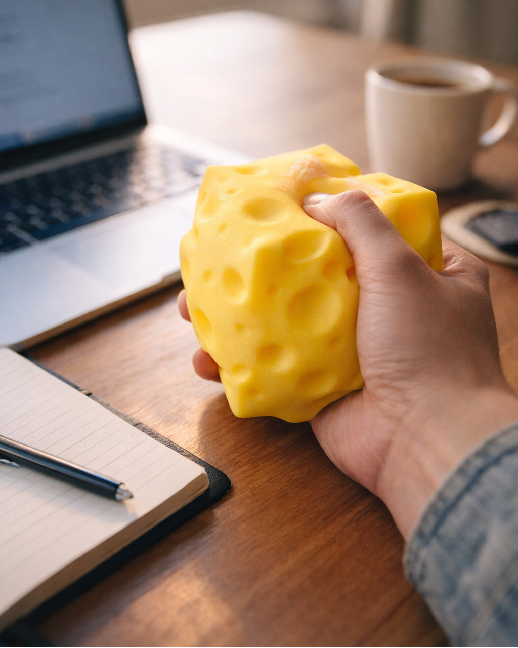 Squeezy Cheese Toy