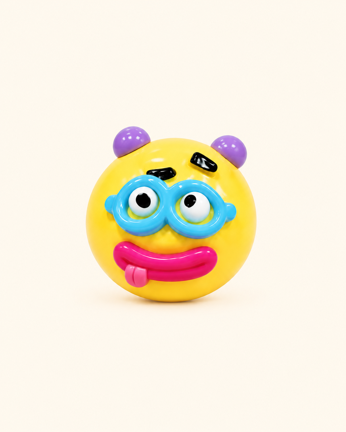 Fun Cute Face Swap Squeeze Toy