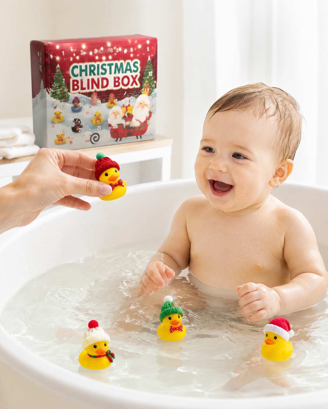 Advent Calendar 2026-Christmas Duck Toy Advent Calendar