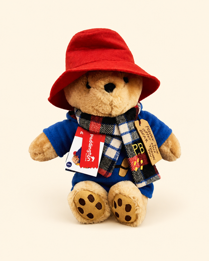 Paddington Bear Plush Keychain