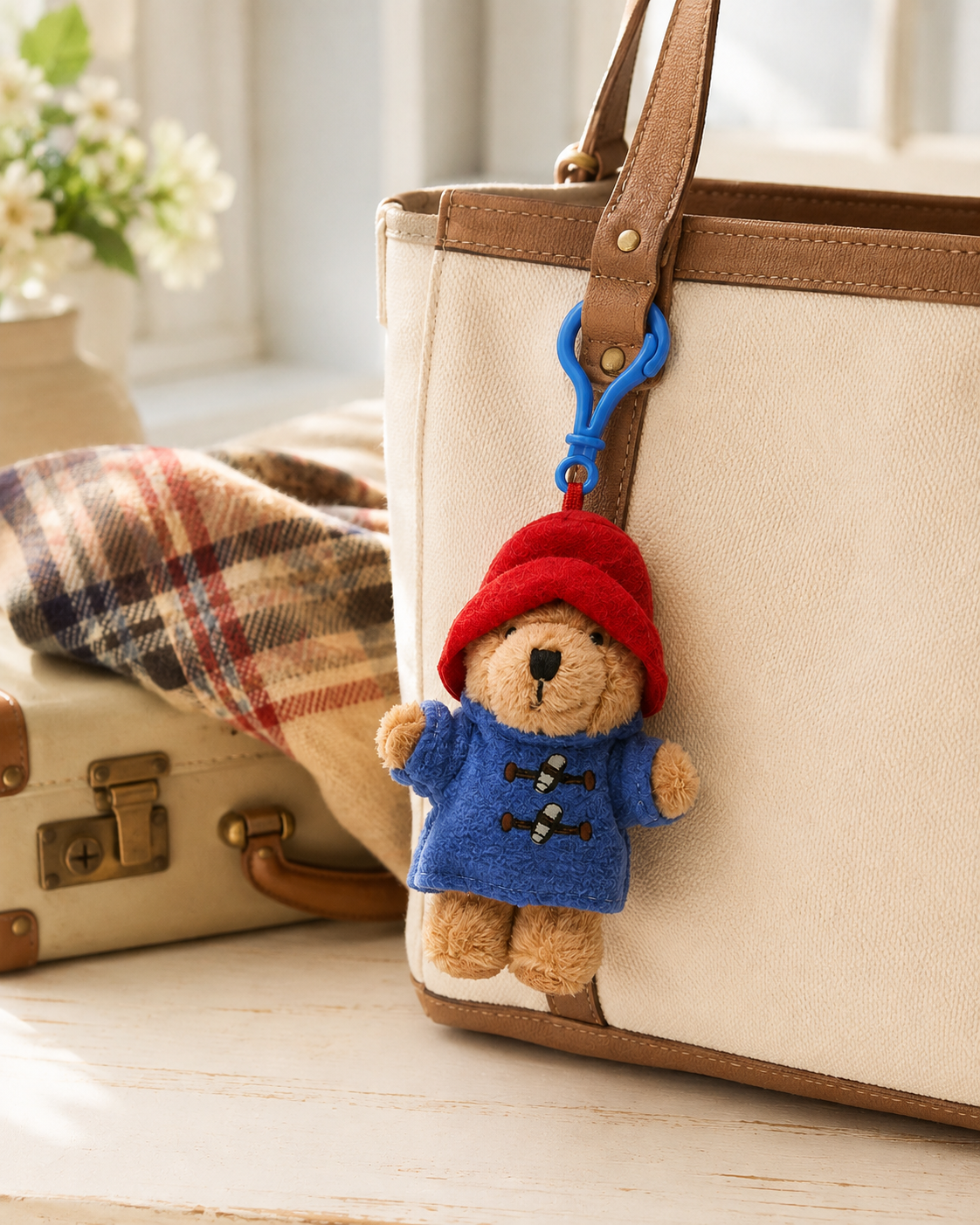 Paddington Bear Plush Keychain