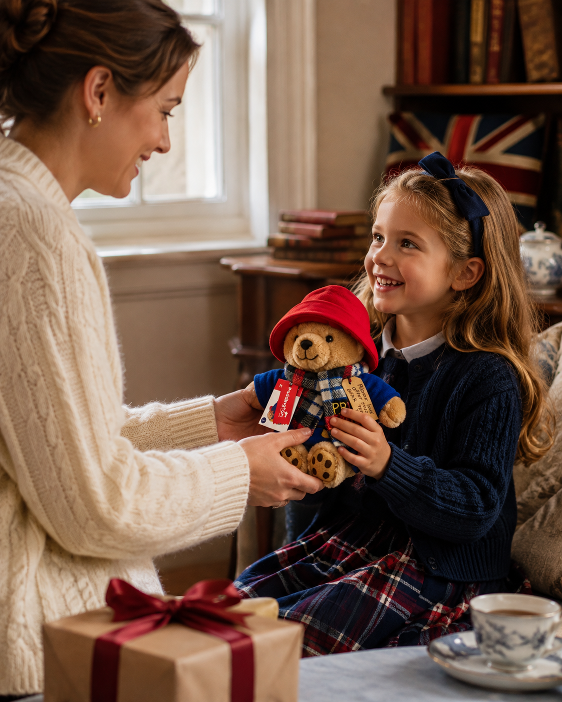 Paddington Bear Plush Keychain