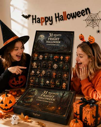 Advent Calendar 2026-Halloween 31 Nights of Fright Figure Advent Calendar