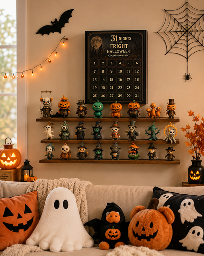 Advent Calendar 2026-Halloween 31 Nights of Fright Figure Advent Calendar